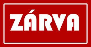 ZÁRVA!!!